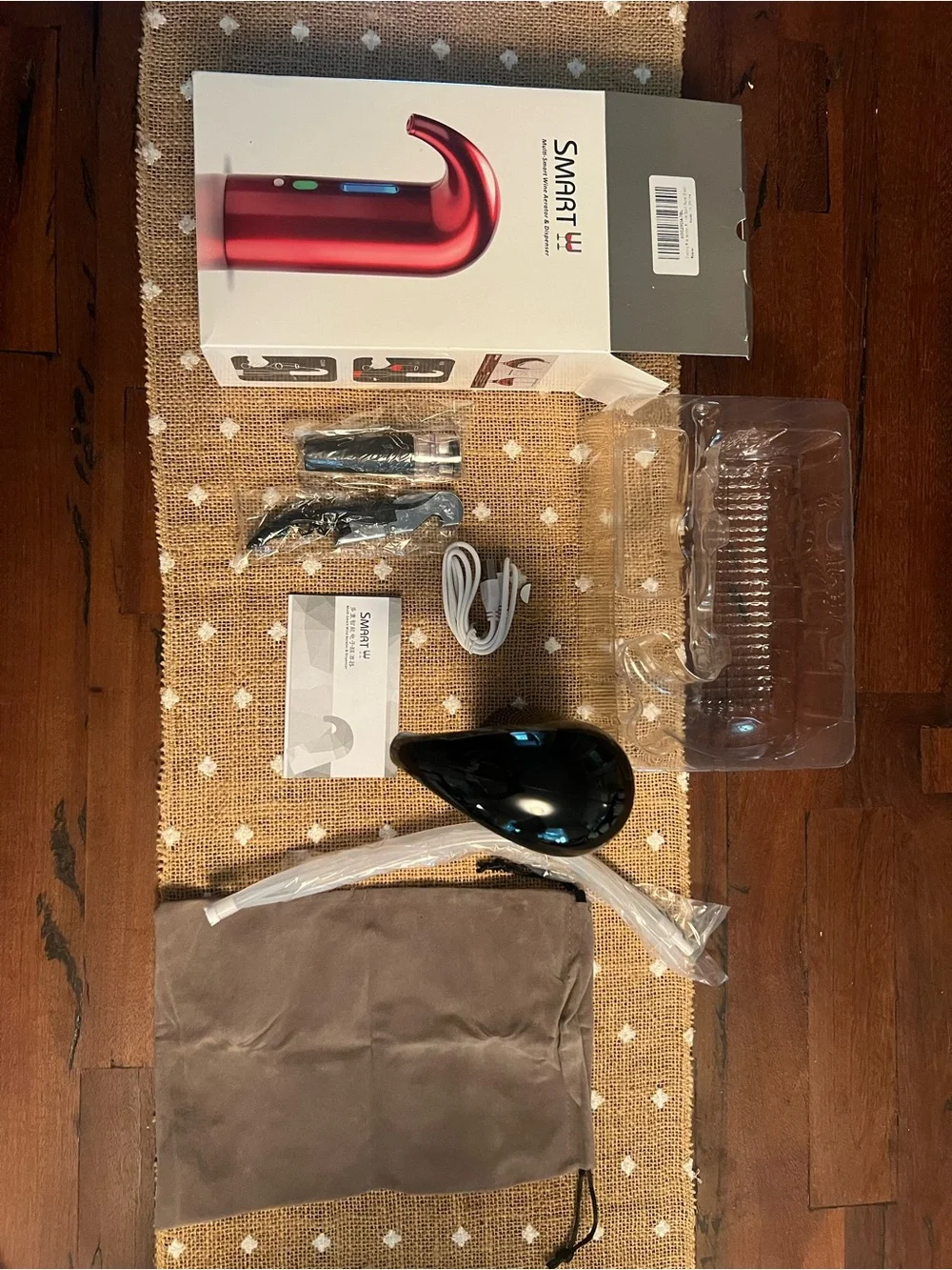 Wine Aerator Electric New in box with no tags